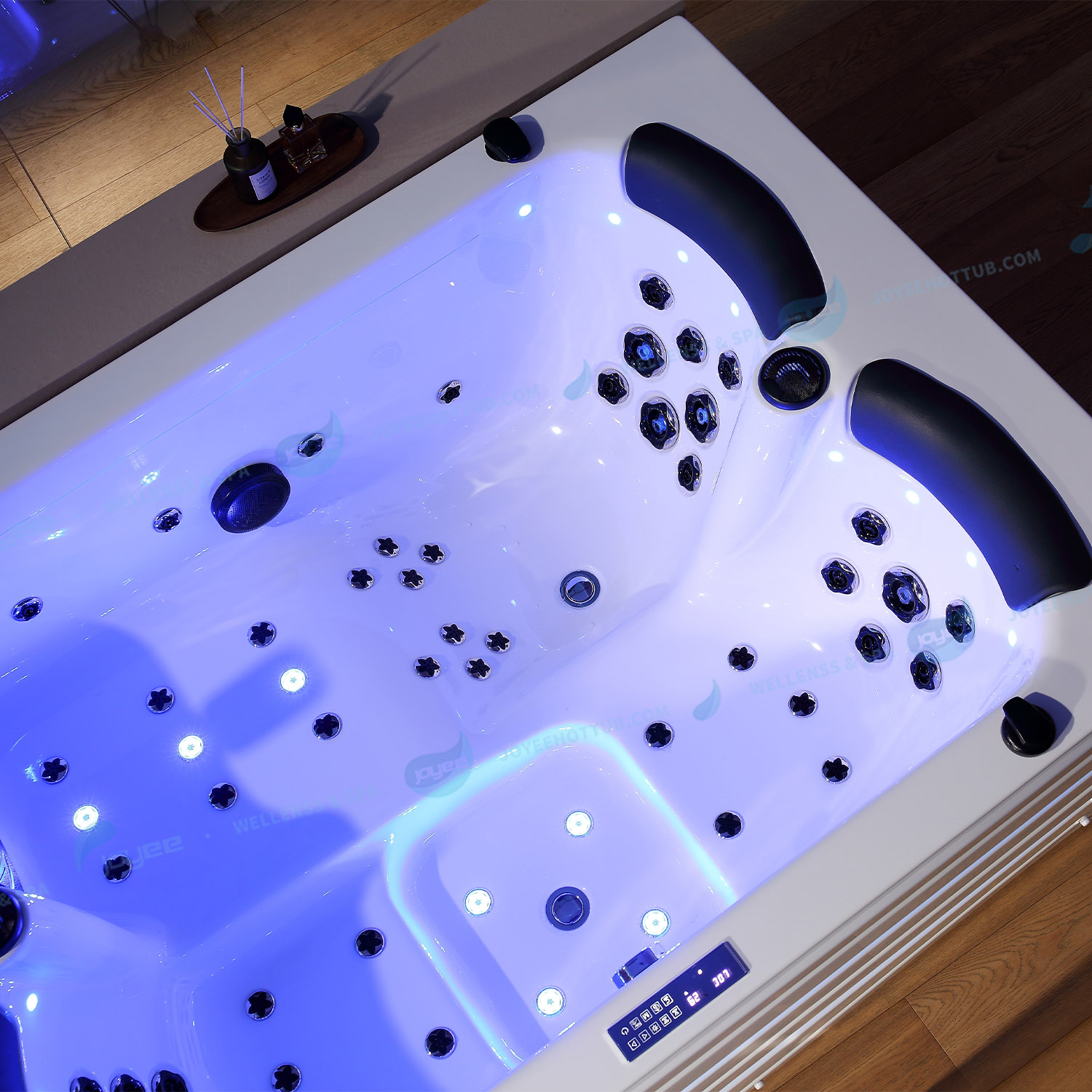 Zwart kussen van hoge kwaliteit