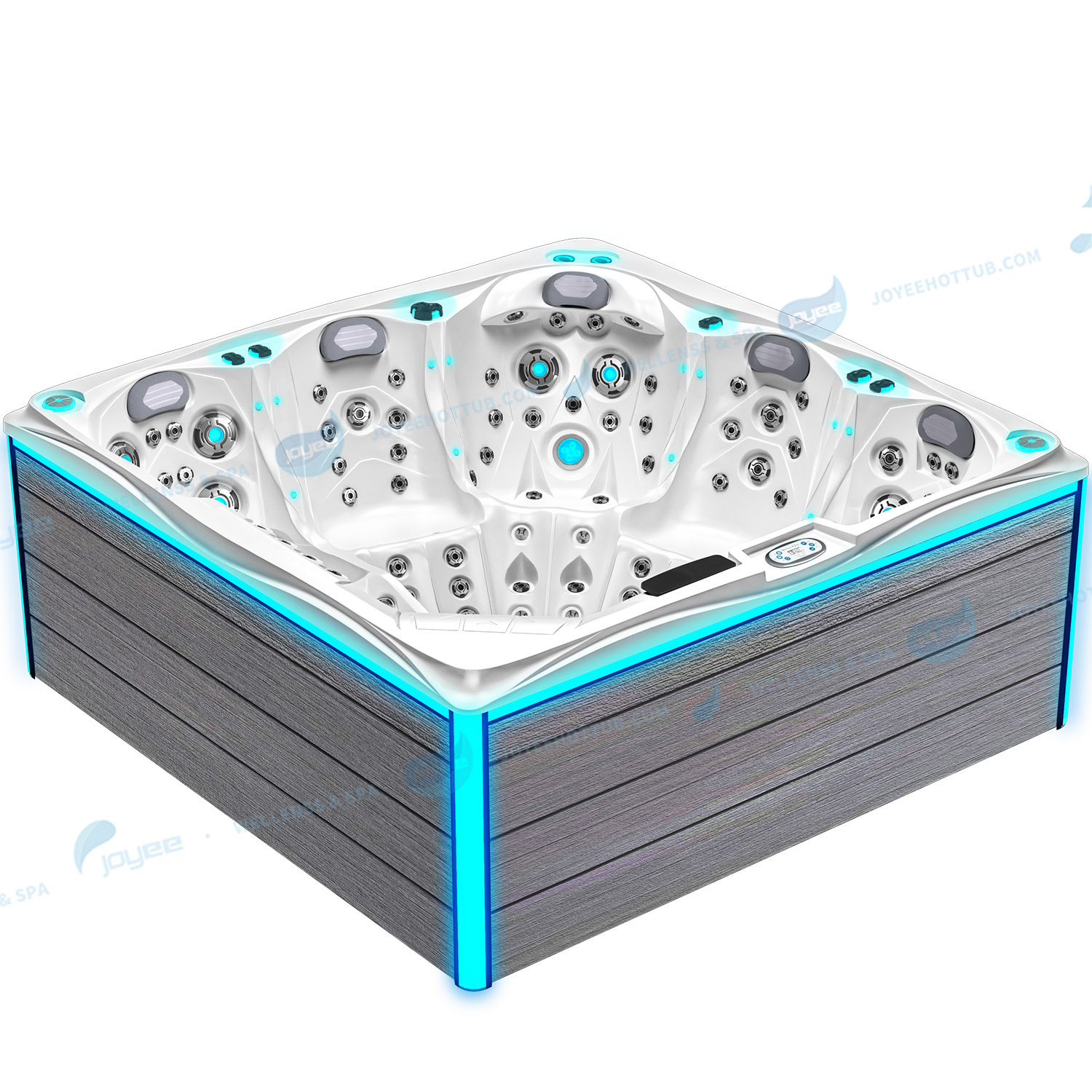 5 Persoons Europe Balboa Tub |Outdoor Whirlpool Spa Massagebad - JOYEE