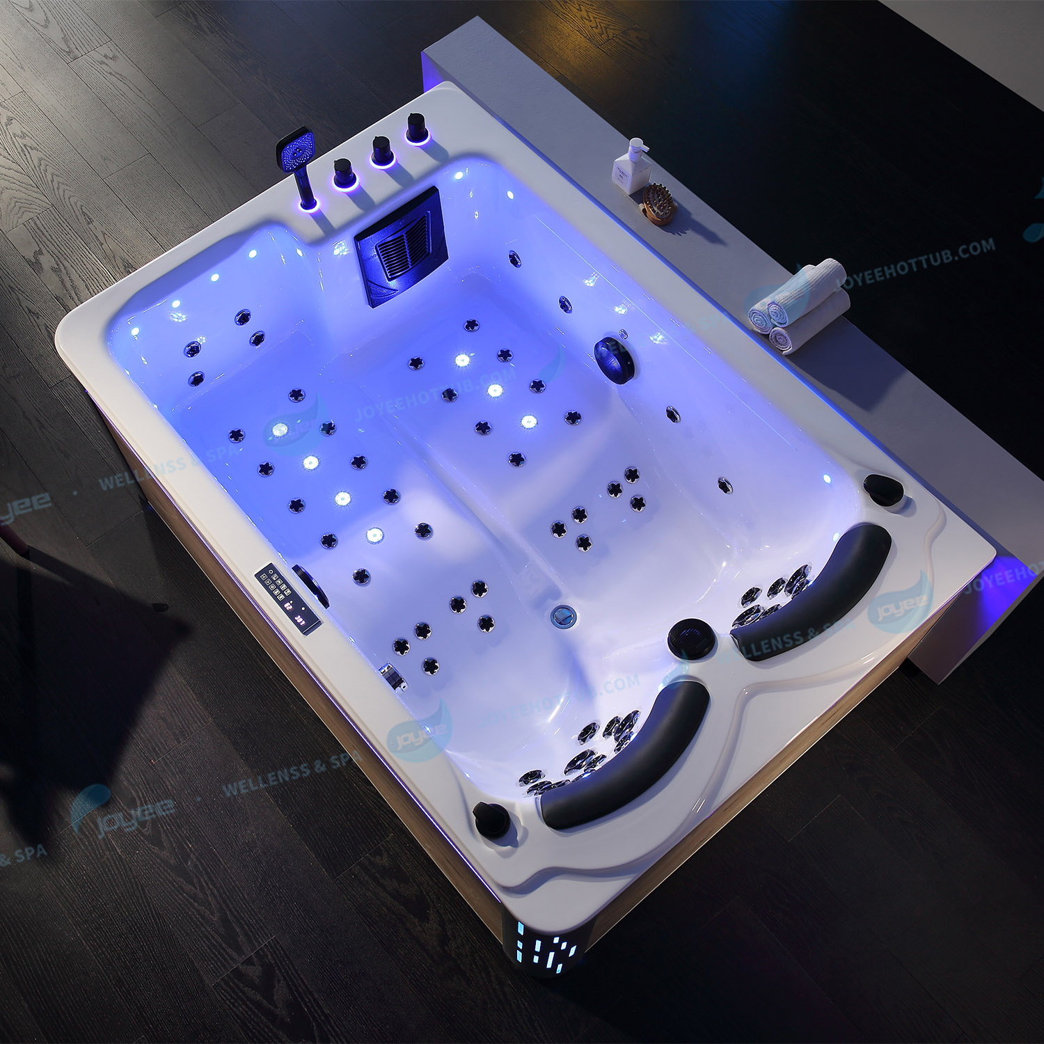 Jaccuzi met LED -jets