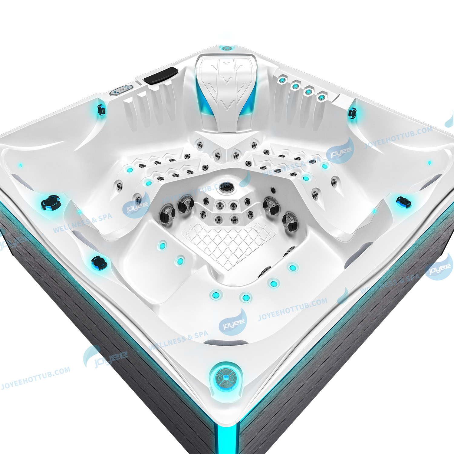 buitenspa voor 5 personen