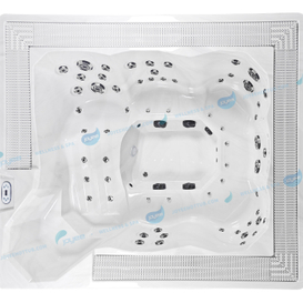 Buiten bubbelbad Spa | Jakuzi Sexy Hydro Massage Balboa Hottub - Joyee