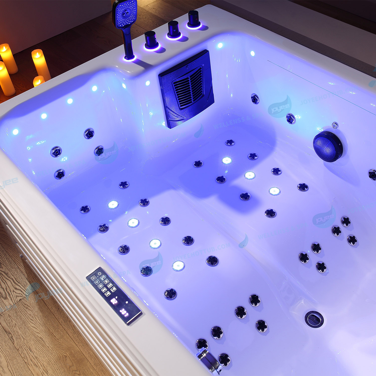 LED -been massage jets