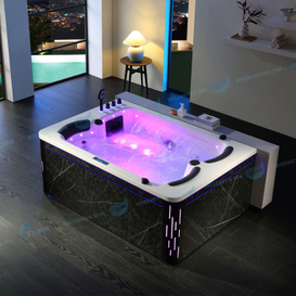 Hydrorelax luxe Jaccuzi Outdoor Spa | Hidromasaje Bathtubs Square bubs - Joyee 