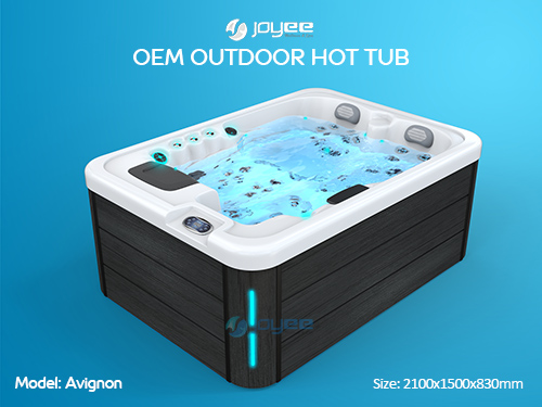 Whirlpool moderne Balboa-bubbelbad | Jacuzzier Outdoor Spa Hot Tube - JOYEE