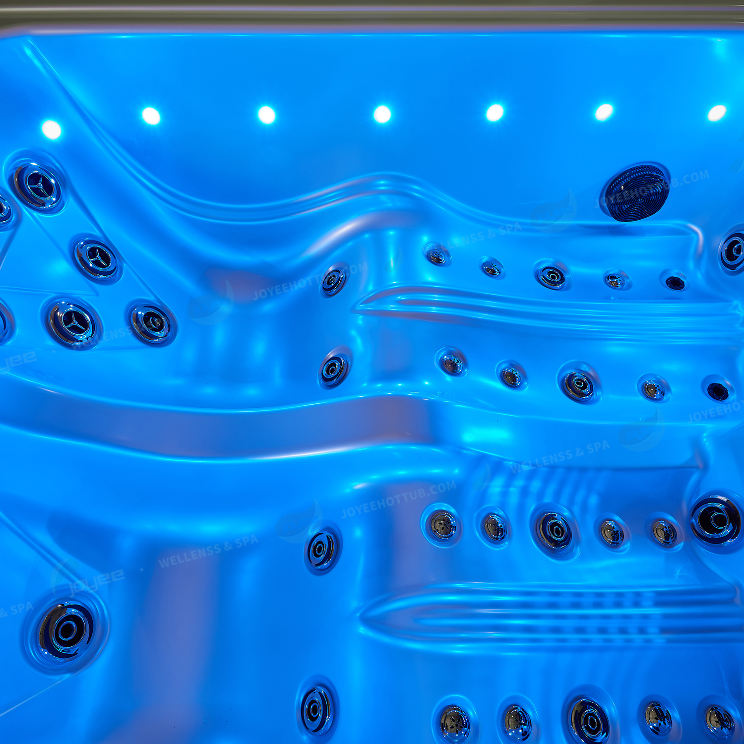 2 Personen Garden Spa Tub | Massage Jets Whirlpool Hot Tub - Joyee