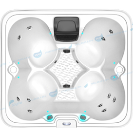 Garden Jaccuzi Air Bubble Jets Spa | Acryl Massage Outdoor Hot Tub - Joyee