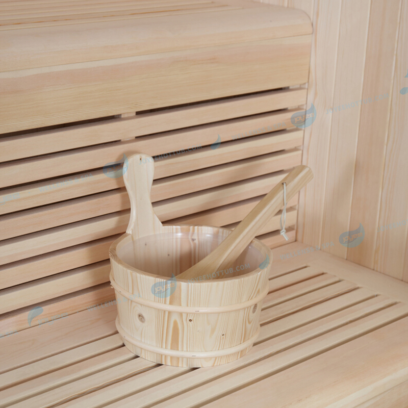 Traditionele Droge Stoomkamer Kachel Kachel Luxe Sauna |JOYEE