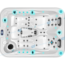 3 Persoon Balboa US Acryl Hot Tub | Buiten Spa Hot Tub - Joyee