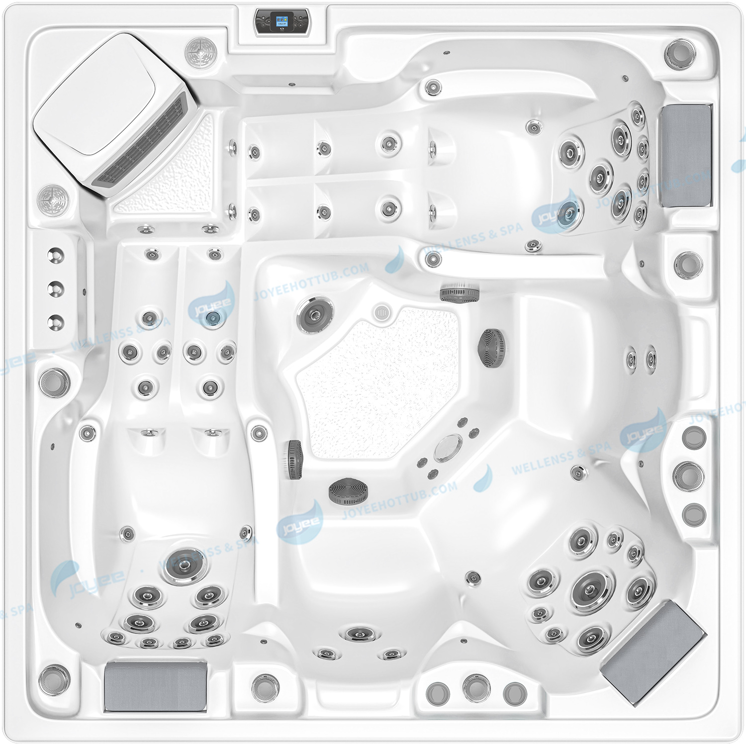 Buitenspa met Balboa-systeem | Hot Tub-whirlpool met massagestralen - JOYEE
