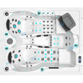 Outdoor Massage Garden Hot Tub Spa | Hydrorelax Acryl Massage Hot Tub - Joyee