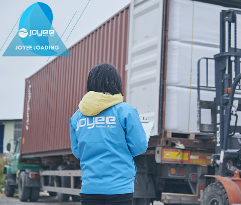 Joyee Spa-producten worden geladen