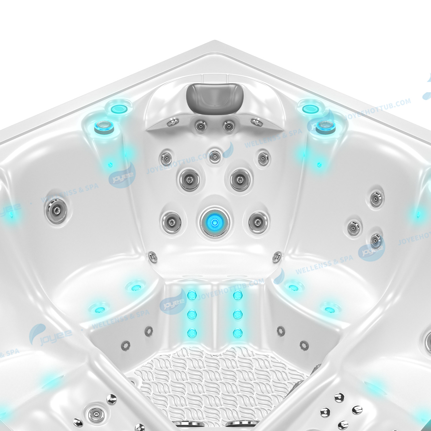 Balboa Garden Luxury Hot Tub | Spa Bath Whirlpool Outdoor Spa Hot Tube - Joyee