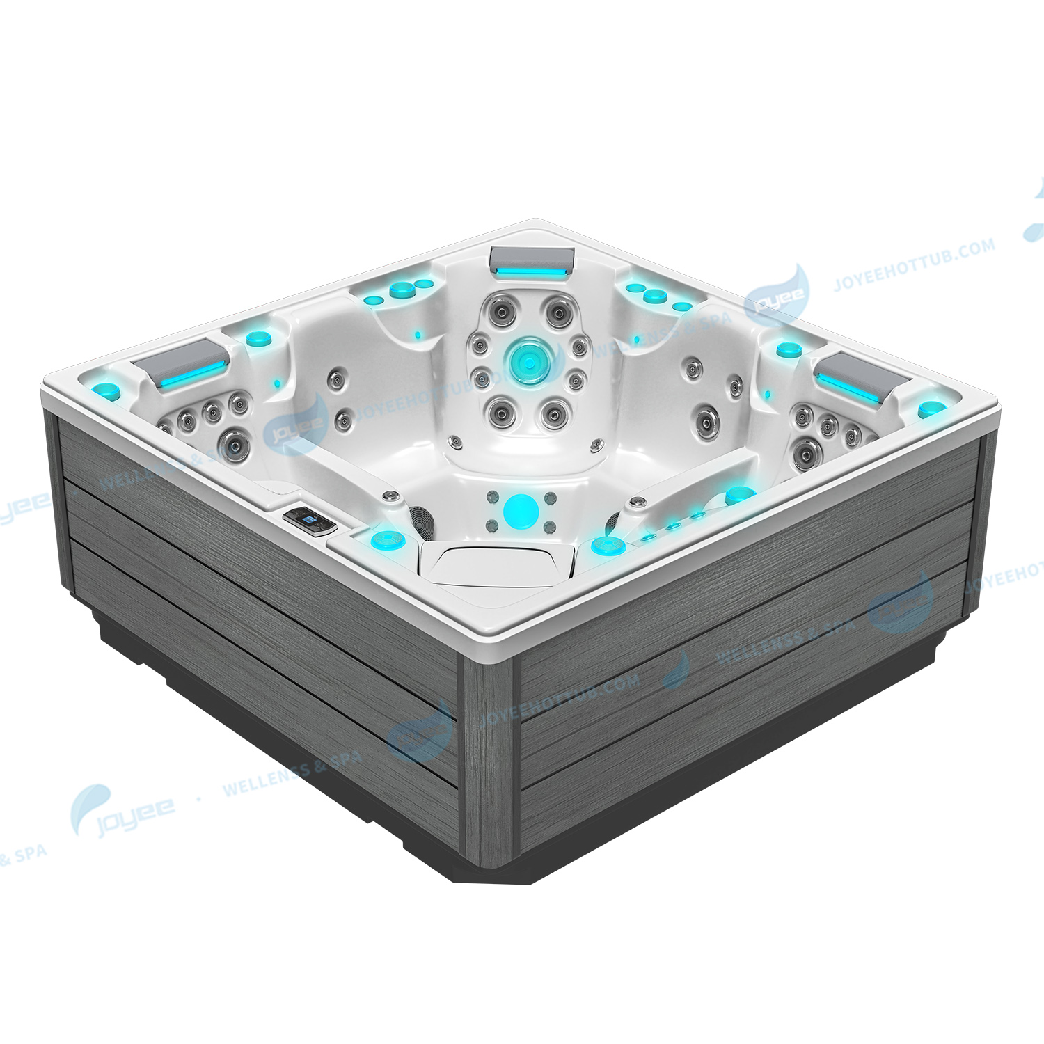 Buitenspa met Balboa-systeem | Hot Tub-whirlpool met massagestralen - JOYEE