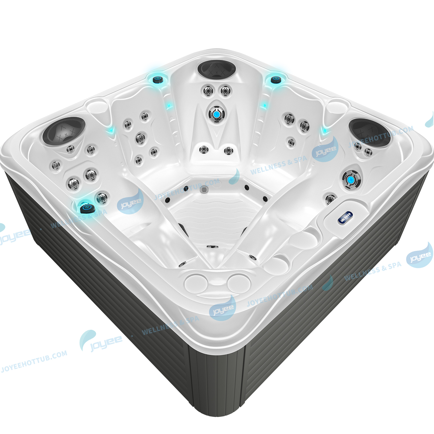 Jaccuzi met jets voor massage