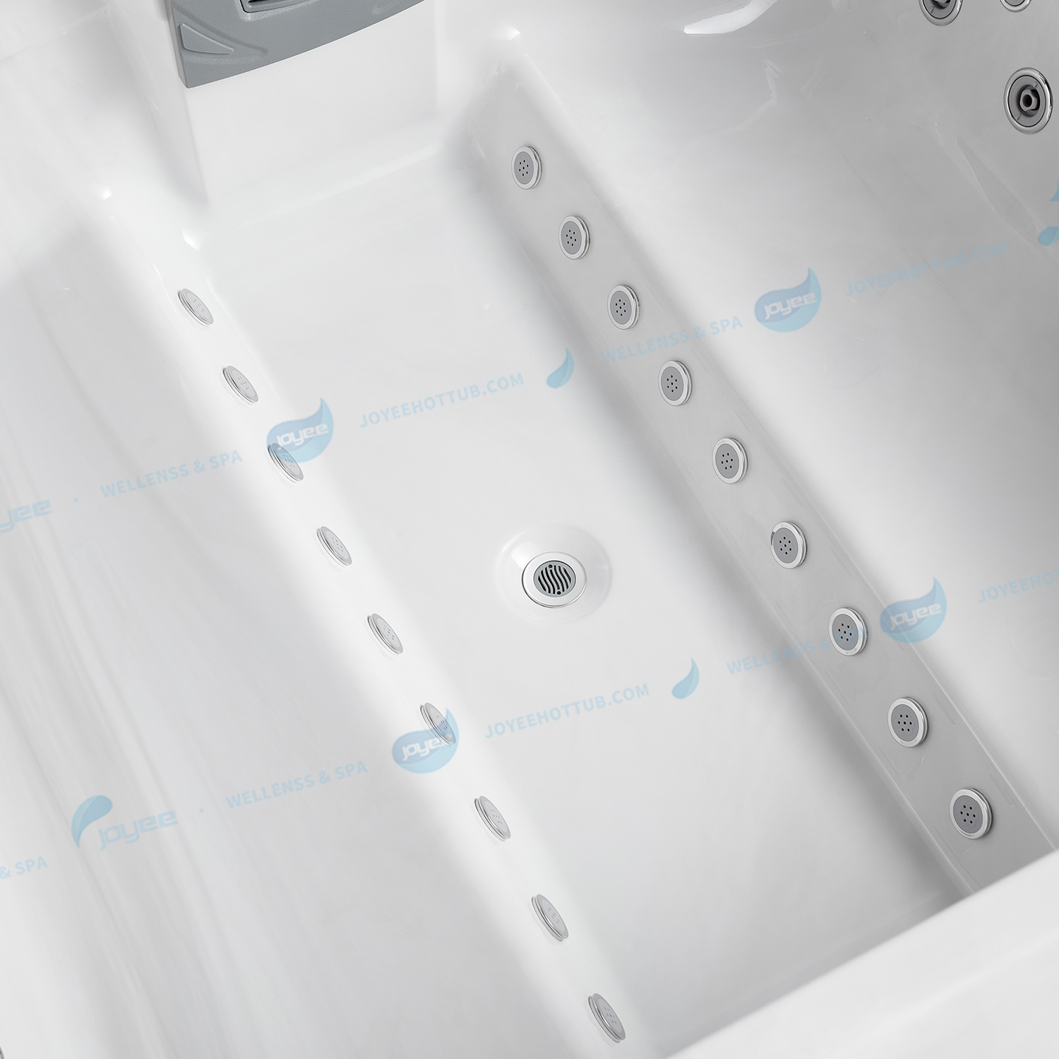 Elegante spa met LED -niveau lichten