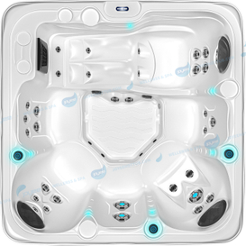 Buiten bubbelbad Family Spa | Hot Tub Massage Whirlpool for Garden - Joyee