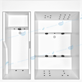 US Acryl Luxury Whirlpool Spa | Massage Hot Tub Spa - Joyee