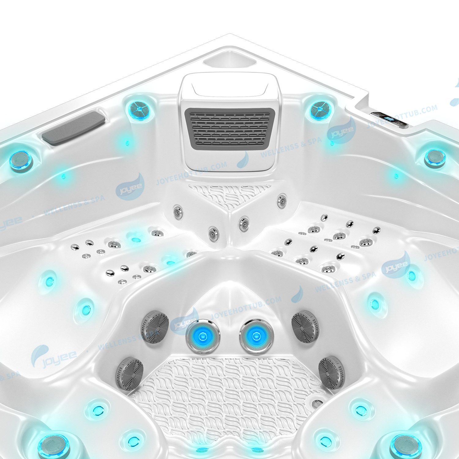 Balboa Garden Luxury Hot Tub | Spa Bath Whirlpool Outdoor Spa Hot Tube - Joyee