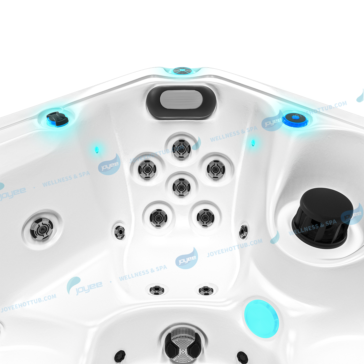 Outdoor Jaccuzi met jets