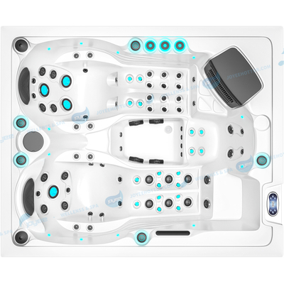 Outdoor Massage Garden Hot Tub Spa | Hydrorelax Acryl Massage Hot Tub - Joyee