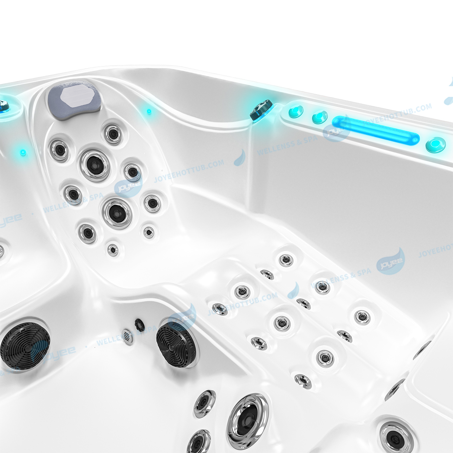 Balboa Hottub met ligstander