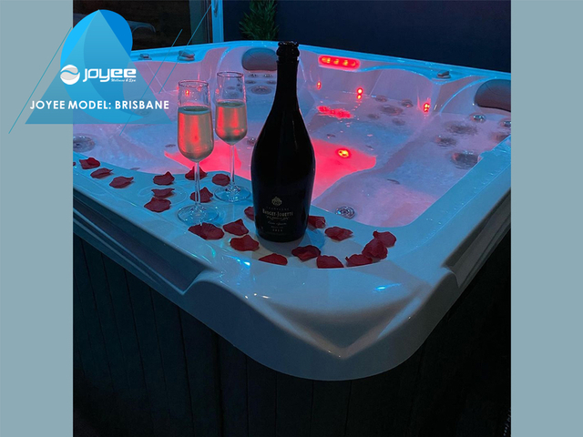 bubbelbad buiten