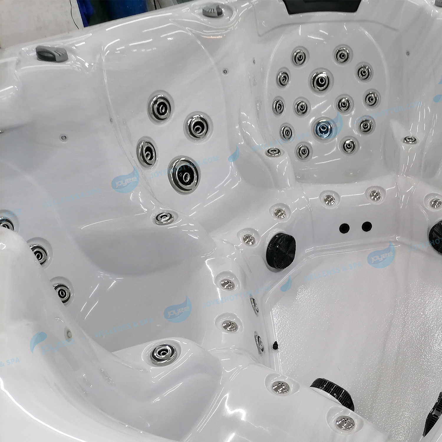 6 personen Air Jayted Garden Family Outdoor Whirlpool | Bath Tub - Joyee