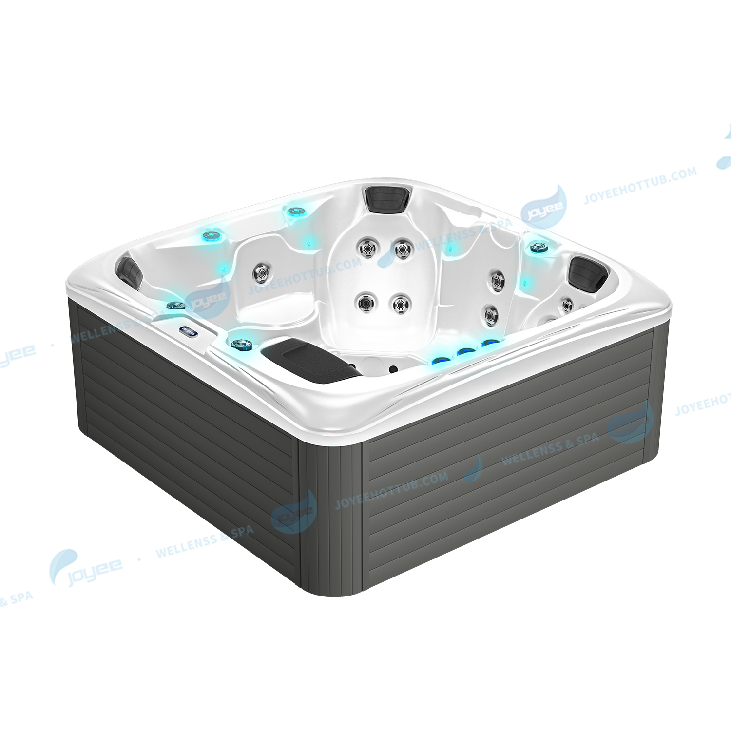 spa -bad met massagevliegtuigen