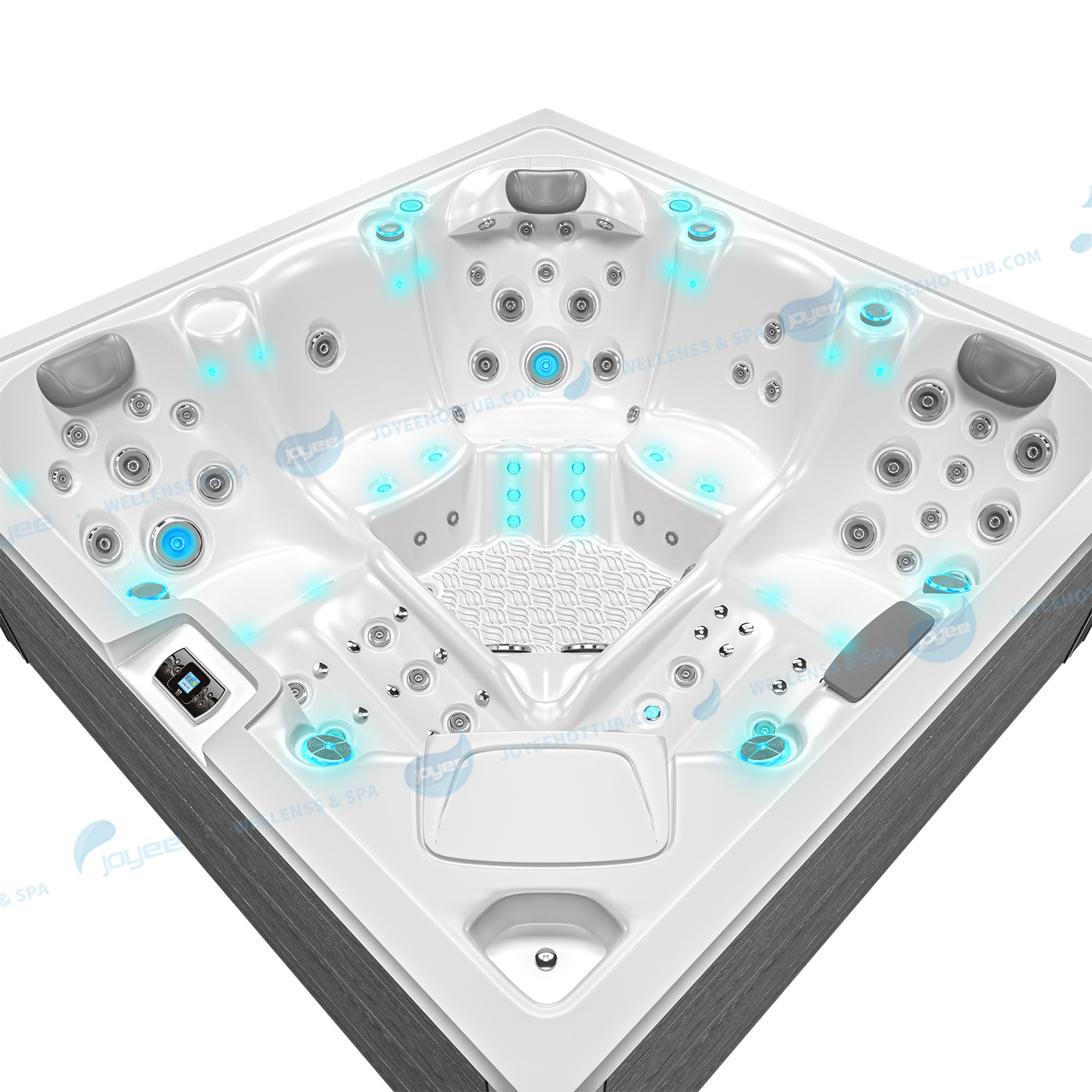 Balboa Garden Luxury Hot Tub | Spa Bath Whirlpool Outdoor Spa Hot Tube - Joyee