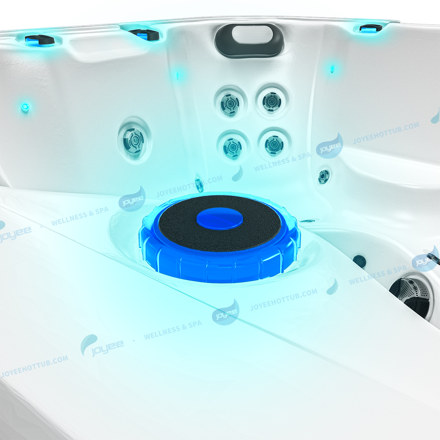 spa -bad met Bluetooth -muziek