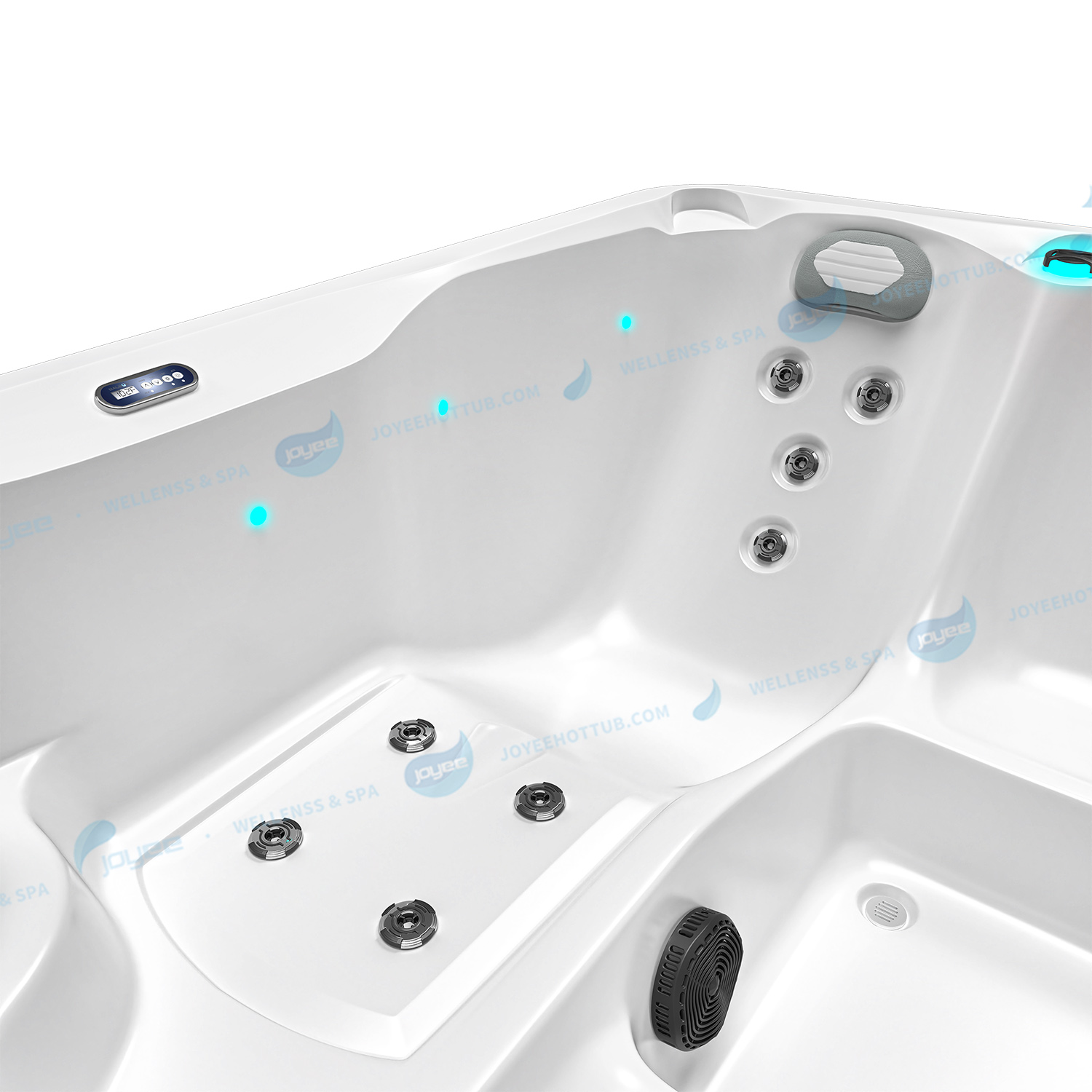 Balboa spa met ligstander 