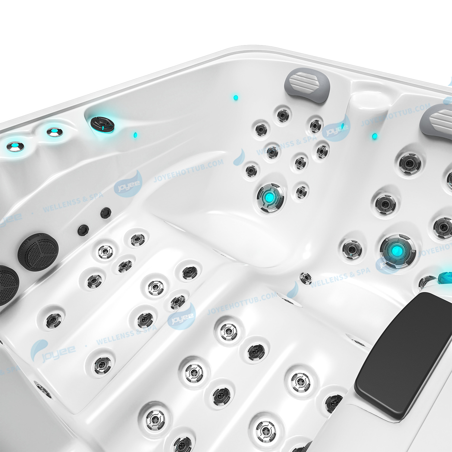 Whirlpool moderne Balboa-bubbelbad | Jacuzzier Outdoor Spa Hot Tube - JOYEE