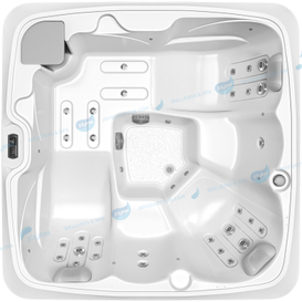 Outdoor SPA Hot Tub China-fabriek | Ozonschone acrylspa voor 5 personen - JOYEE