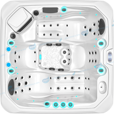 Luxe acryl shell bubbelbad buiten | Spa met Jacuzzier en Party Massage Bath - Joyee