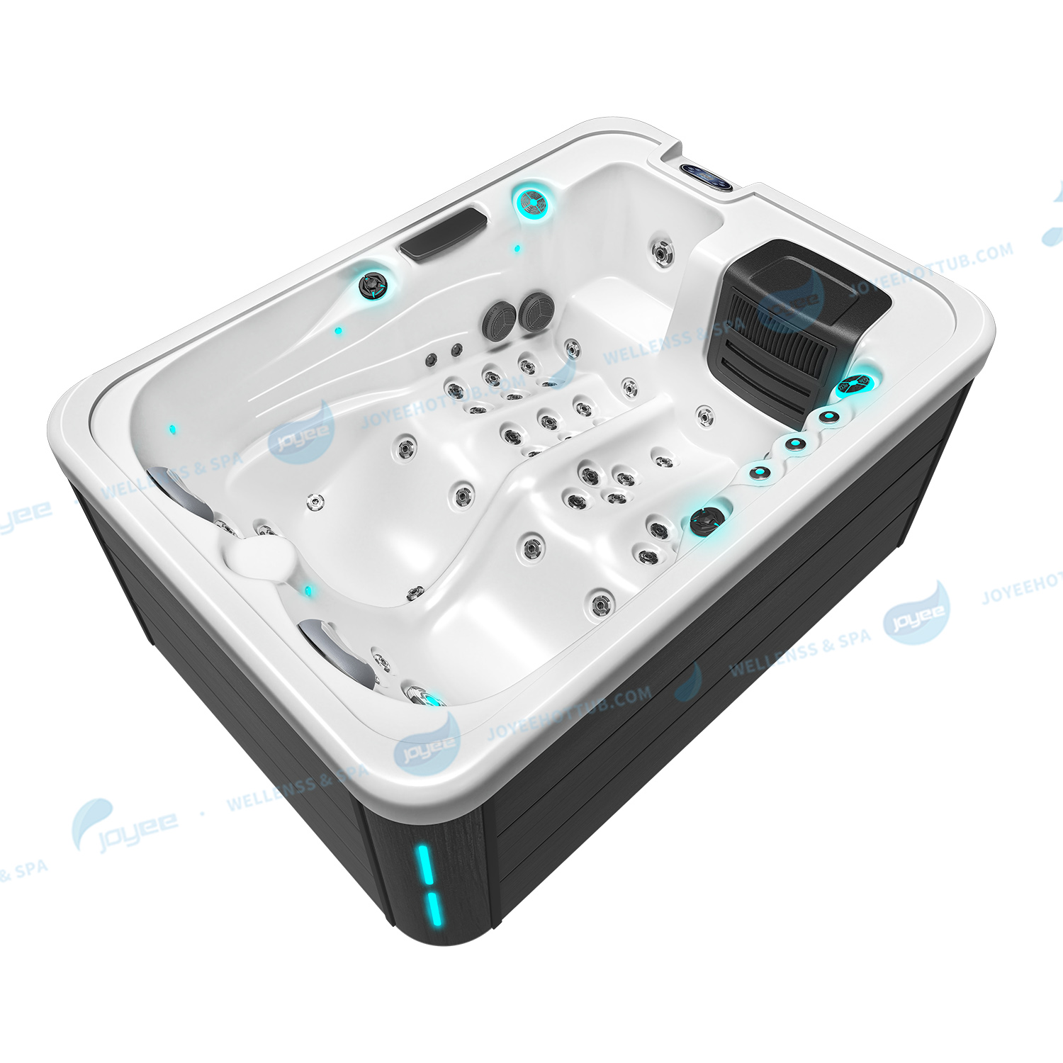 Whirlpool moderne Balboa-bubbelbad | Jacuzzier Outdoor Spa Hot Tube - JOYEE