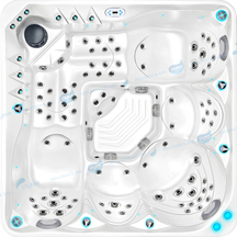5 Personen Waterval Aristech Acryl Hottub |Spabad buiten - JOYEE